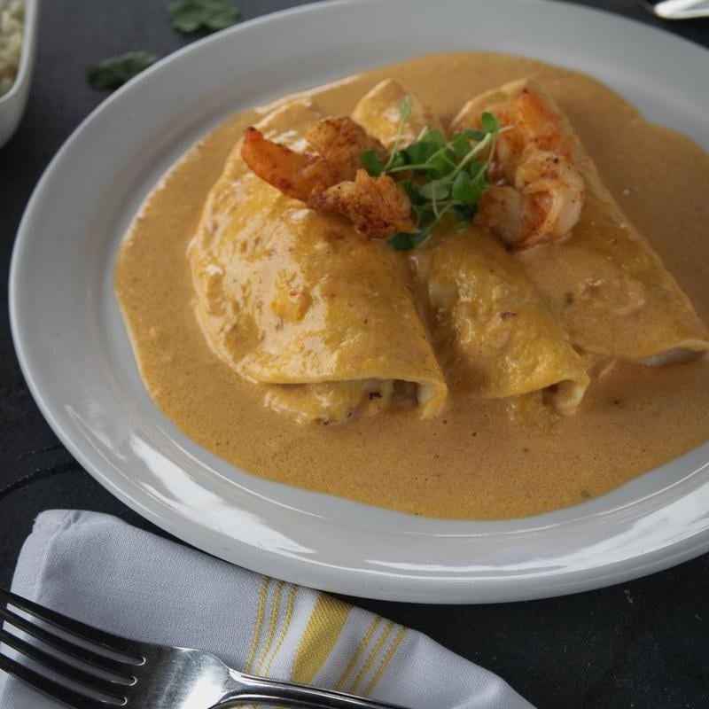 House Fish Enchiladas.