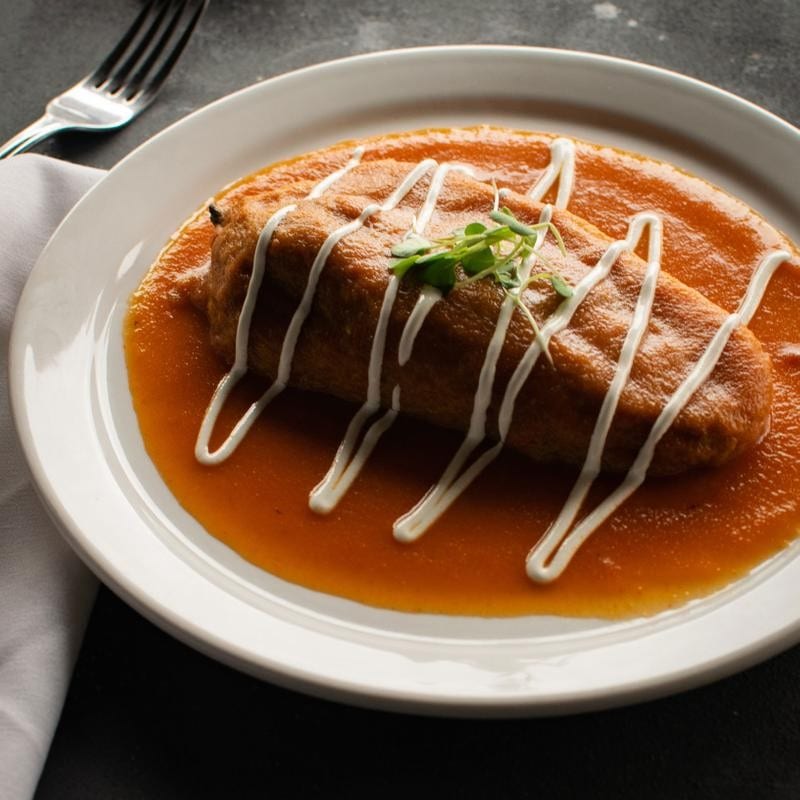 Traditional Chile Relleno.