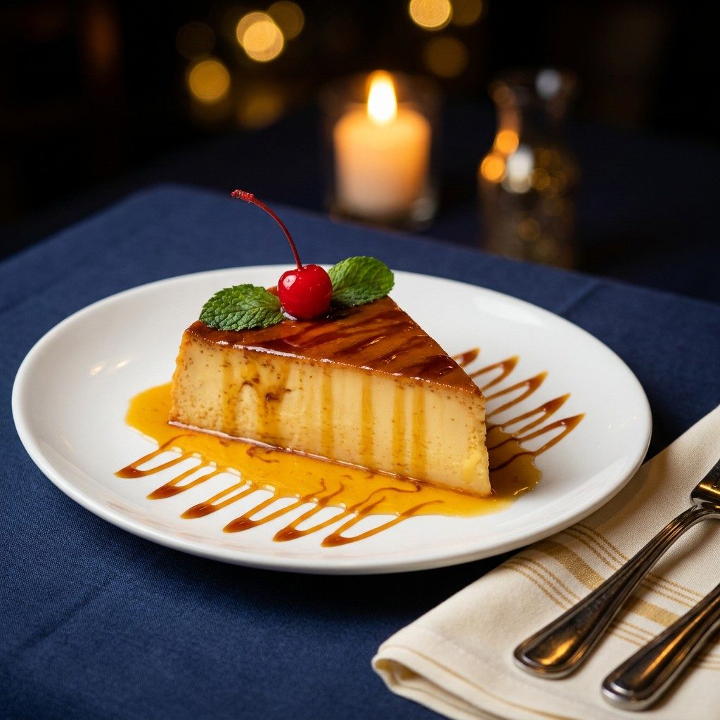 House Crafted Flan.